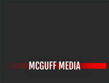 Tablet Screenshot of mcguffmedia.com